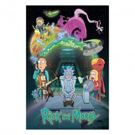 Rick and Morty plagát Pack Toilet Adventure 61 x 91 cm (4)